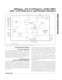 MAX1092BEEG Datasheet Page 9