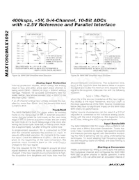 MAX1092BEEG Datasheet Page 10