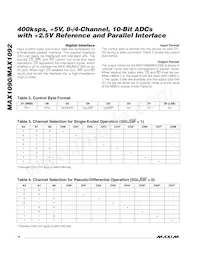 MAX1092BEEG Datasheet Page 14