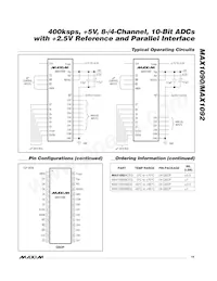 MAX1092BEEG Datasheet Page 19