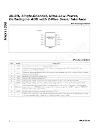 MAX11208AEUB+T Datasheet Pagina 8