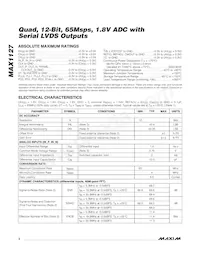 MAX1127EGK+TD Datasheet Page 2