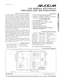 MAX113EAG+TG068 Datenblatt Cover