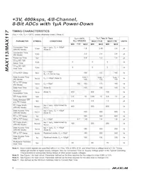 MAX113EAG+TG068 Datasheet Pagina 4