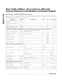 MAX1185ECM/V+T Datasheet Pagina 4