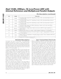 MAX1185ECM/V+T Datasheet Pagina 10