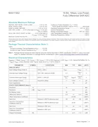 MAX11902ETP+T Datasheet Pagina 4