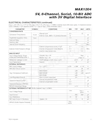 MAX1204ACAP+T Datasheet Page 3