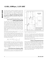 MAX1208ETL+T數據表 頁面 16