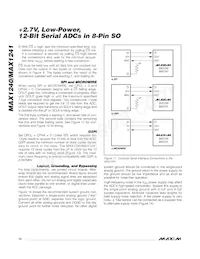 MAX1240AESA/V+T Datasheet Page 12