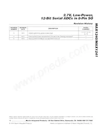 MAX1240AESA/V+T Datasheet Page 15