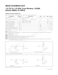 MAX1242BESA/V+T Datasheet Pagina 4