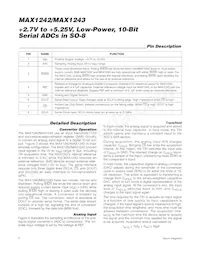 MAX1242BESA/V+T Datasheet Pagina 6