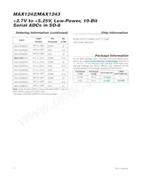 MAX1242BESA/V+T Datasheet Page 12