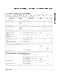 MAX12558ETK+T Datasheet Pagina 5