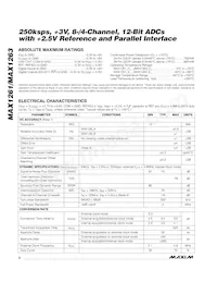 MAX1261AEEI+ Datasheet Pagina 2