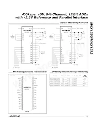 MAX1290AEEI+T Datasheet Page 19
