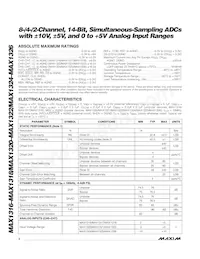 MAX1326ECM+T Datenblatt Seite 2