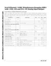 MAX1326ECM+T Datasheet Pagina 4