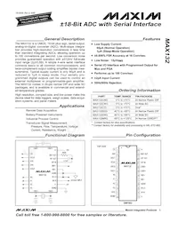 MAX132CWG+TG002 Datasheet Copertura