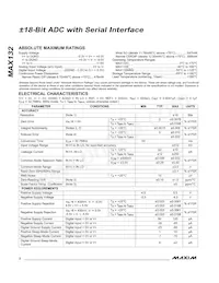 MAX132CWG+TG002 Datasheet Pagina 2