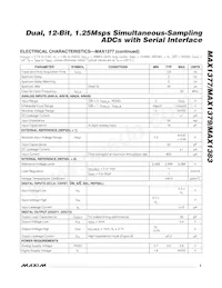 MAX1383ATP+T Datasheet Pagina 3