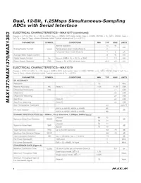 MAX1383ATP+T Datasheet Pagina 4