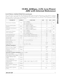 MAX1446GHJ+T Datasheet Pagina 3