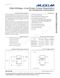 MAX1615EUK+TG071 Datenblatt Cover