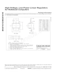 MAX1615EUK+TG071 Datenblatt Seite 8