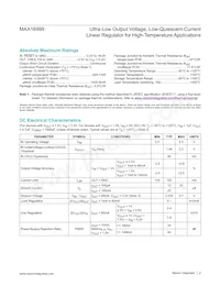 MAX16999AUA13+T Datasheet Pagina 2