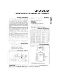 MAX170DCWE+TG55數據表 封面