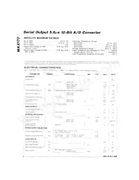 MAX170DCWE+TG55 Datasheet Pagina 2