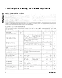 MAX1793EUE18 Datasheet Page 2