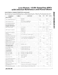 MAX190BEWG Datasheet Page 3