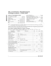 MAX503CAG+TG002 Datasheet Pagina 2