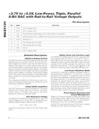 MAX5101BEUE Datasheet Pagina 6