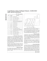 MAX5104CEE+TG002 Datasheet Pagina 6