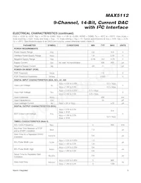 MAX5112GWX+TG074 Datasheet Pagina 5