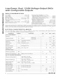 MAX5152AEEE+T Datenblatt Seite 2