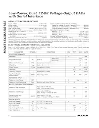 MAX5155BEPE Datasheet Page 2