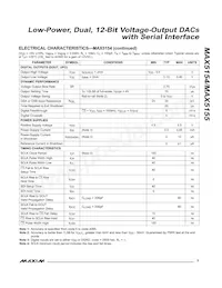 MAX5155BEPE Datasheet Page 3