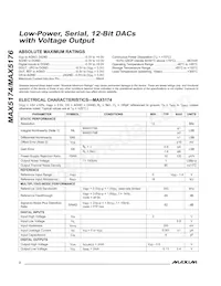 MAX5176AEEE+ Datenblatt Seite 2