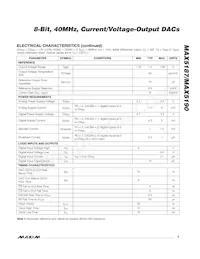 MAX5190BEEG Datasheet Pagina 3