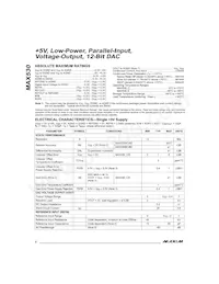 MAX530BEWG Datasheet Pagina 2