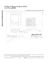 MAX5354CUA+TG002 Datenblatt Seite 16