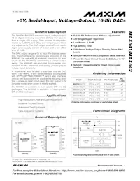 MAX541AESA+T Datasheet Copertura