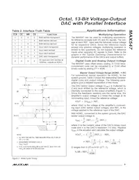 MAX547BCMH+TDG11數據表 頁面 9