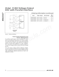 MAX547BCMH+TDG11數據表 頁面 12