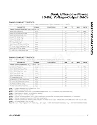 MAX5525ETC+ Datasheet Page 5